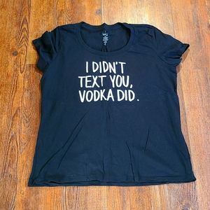 Torrid size 1 Black T